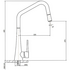 Armando Vicario TINKD-W Tink Kitchen Mixer Tap with Pull Out image NaN