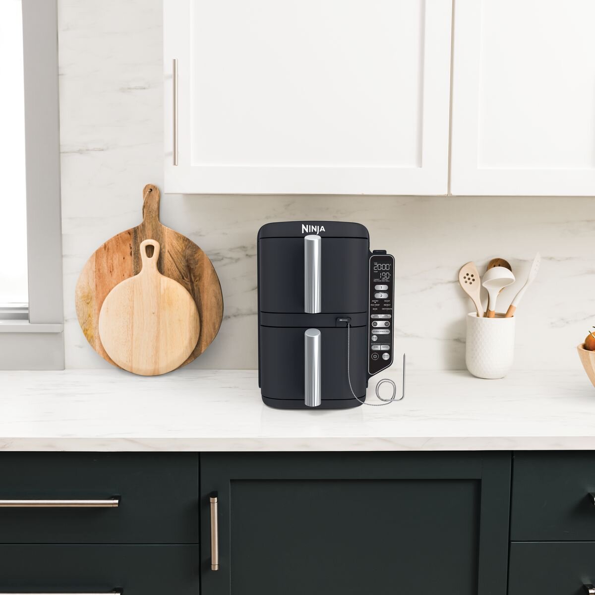 Ninja DoubleStack XXXL 9.5L Smart 2 Drawer Air Fryer SL451 hero image