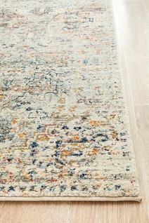 Rug Culture Century Large Multi-coloured Rug 400X80CM - CEN-911-SILV-400X80 hero image