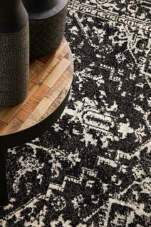 Rug Culture Evoke Extra Large Charcoal Rug 330X240CM - EVO253CHAR330X240 hero image