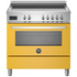 Bertazzoni 90cm Professional Yellow Induction Freestanding Stove PRO95I1EGIT image NaN