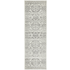 Rug Culture Chrome Medium Silver & Off White Rug 300X80CM - CRO-ADD-SIL-300X80 image NaN
