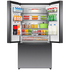 Hisense 634L French Door Fridge with Plumbed Water Dark Stainless Steel HRFD634BW image NaN
