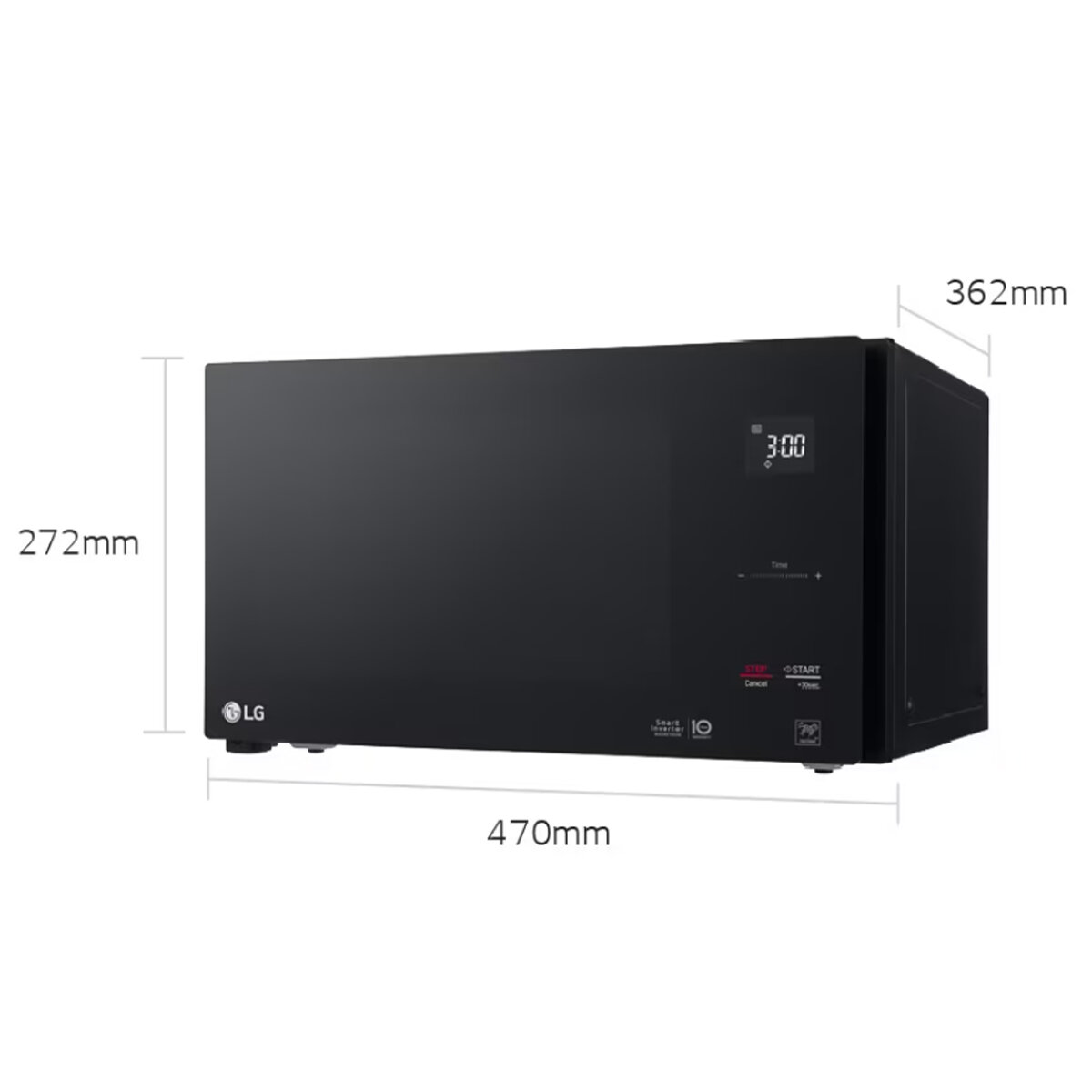 LG MS2596OB 25L NeoChef Smart Inverter 1000W Microwave Oven image 11