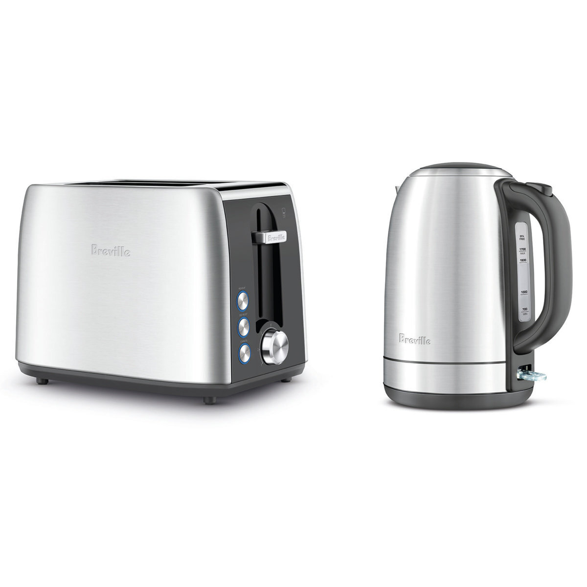 Breville the Breakfast Pack Kettle and Toaster Pack LKT640BSS