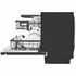 LG 60cm 15 Place QuadWash Built Under Dishwasher Matte Black with TrueSteam XD3A25UMB image NaN