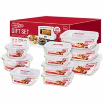Lock & Lock Boroseal Heat Resistant Glass 10pc Starter Set 70301 hero image