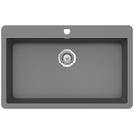 Abey Schock Virtus Large Bowl Sink Croma Grey VN-100XLCR hero image