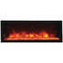 Remii 45 Inch Deep Indoor Built-in Electric Fireplaces with Black Steel Surround 102745-DE image NaN