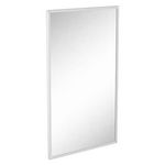 Metlam 600mm Stainless Steel Wall Framed Mirror  ML771_6 hero image