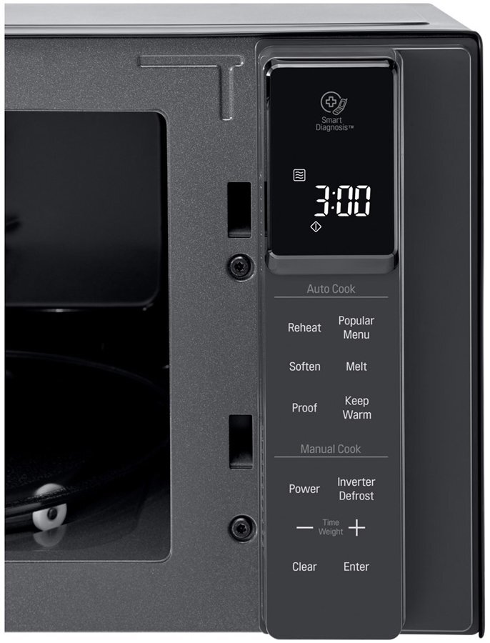 LG MS2596OB 25L NeoChef Smart Inverter 1000W Microwave Oven