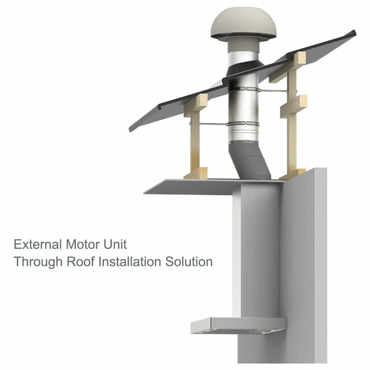 Whispair 120cm Monte Carlo Under Cupboard Rangehood with Pro Inline Remote Motor X3M12S5.IP hero image