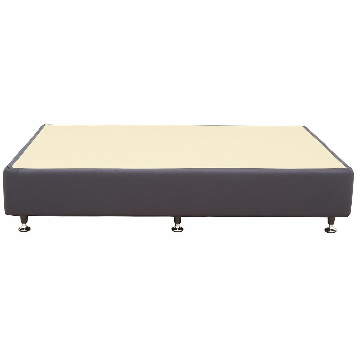 A.H. Beard Designer Double Bed Base Charcoal FODEB5BDBL hero image