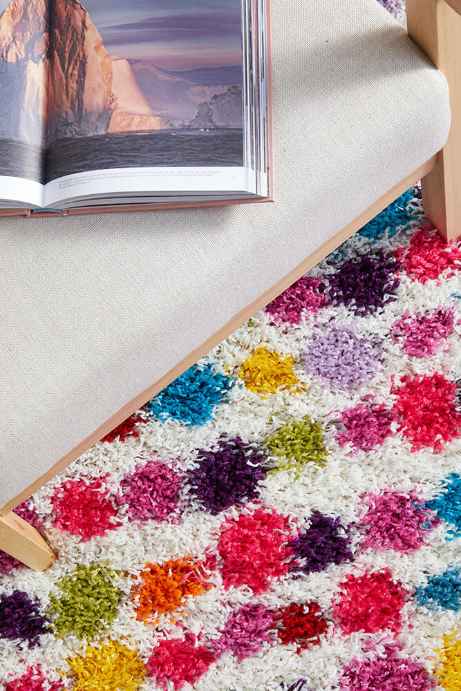 Rug Culture Vegas Larger Multi-coloured Rug 290X200CM - VEG-DOT-290X200 hero image