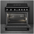 Smeg 90cm Victoria Freestanding Cooker with Induction Hob Black TR90IMBL image NaN