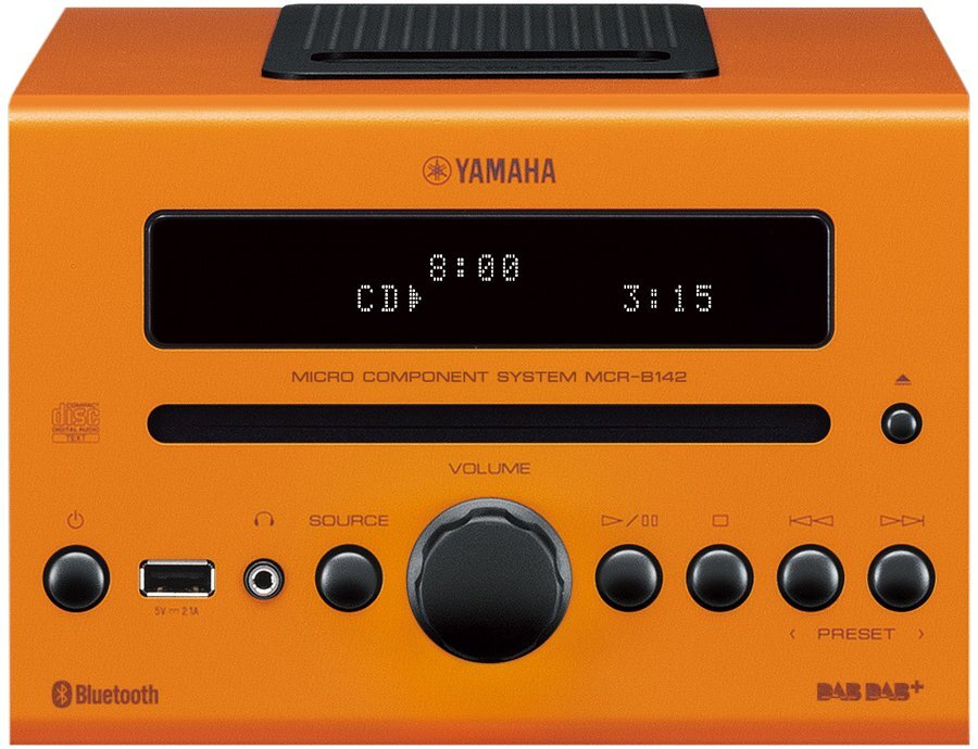 Yamaha MCRB142ORA Micro Hi-Fi with DAB+ & Bluetooth hero image
