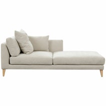 Kalona KYOTO Right Facing Extended Chaise Sofa Pearl WS-205-RCS-VILA-54 hero image