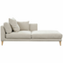 Kalona KYOTO Right Facing Extended Chaise Sofa Pearl WS-205-RCS-VILA-54 image NaN