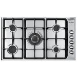 Fisher & Paykel 90cm Elba Natural Gas Cooktop Stainless Steel CG905LWFCX2  hero image