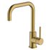 Abey Lucia Lead-Free Square Sidelever Mixer Tap Brushed Brass 3K3-BB-LF image NaN