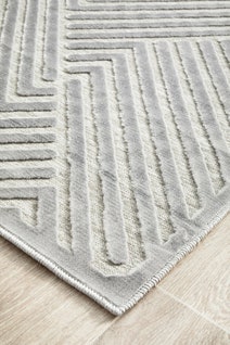 Rug Culture York Medium Silver Rug 300X80CM - YRK-CIND-SIL-300X80 hero image