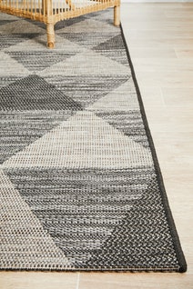 Rug Culture Terrace Medium Black Rug 230X160CM - TER-5503-BLK-230X160 hero image
