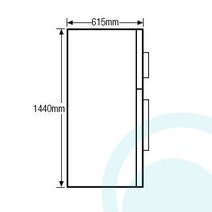 230L Westinghouse Fridge WTB2300WC hero image
