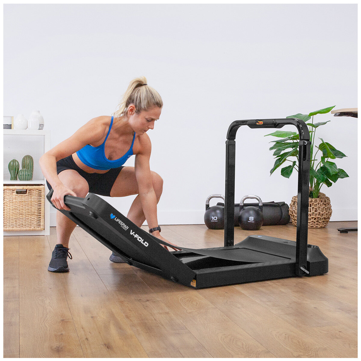 Lifespan Fitness V-FOLD Treadmill with SmartStride LFTM-VFOLD hero image