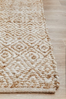 Rug Culture Nosa Oversize White & Natural Rug 400X300CM - NSA-444-NAT-400X300 hero image