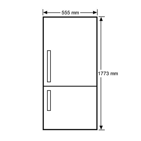 Fisher & Paykel Series 5 236L Integrated Bottom Mount Refrigerator RB60V18 hero image
