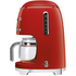 Smeg 50s Retro Style Drip Filter Coffee Machine Red DCF02RDAU image NaN
