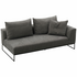 Kalona VAEROY Right Arm Facing Sofa with Upholstered Cover Pewter WS-208-02-VILA-27 image NaN