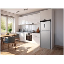 CHiQ 410L Top Mount Fridge Stainless Steel CTM408NSS5E hero image