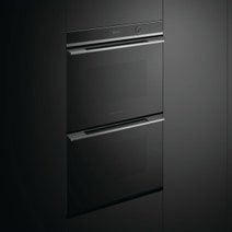 Fisher & Paykel 76cm Series 9 Contemporary Pyrolytic Built-In Double Oven OB76DDPTDX2 hero image