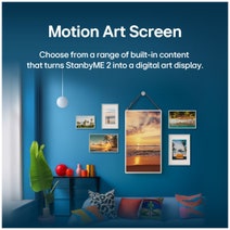 LG 27 Inch StanbyME 2 Portable Smart Touch Screen 27LX6TDGA hero image