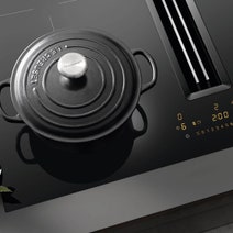 Miele 80cm Silence Induction Cooktop with Vapour Extraction KMDA7473FLA hero image