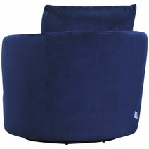Kalona Toledo Royal Blue Swivel Armchair - 186SA-1P-TX1229 hero image