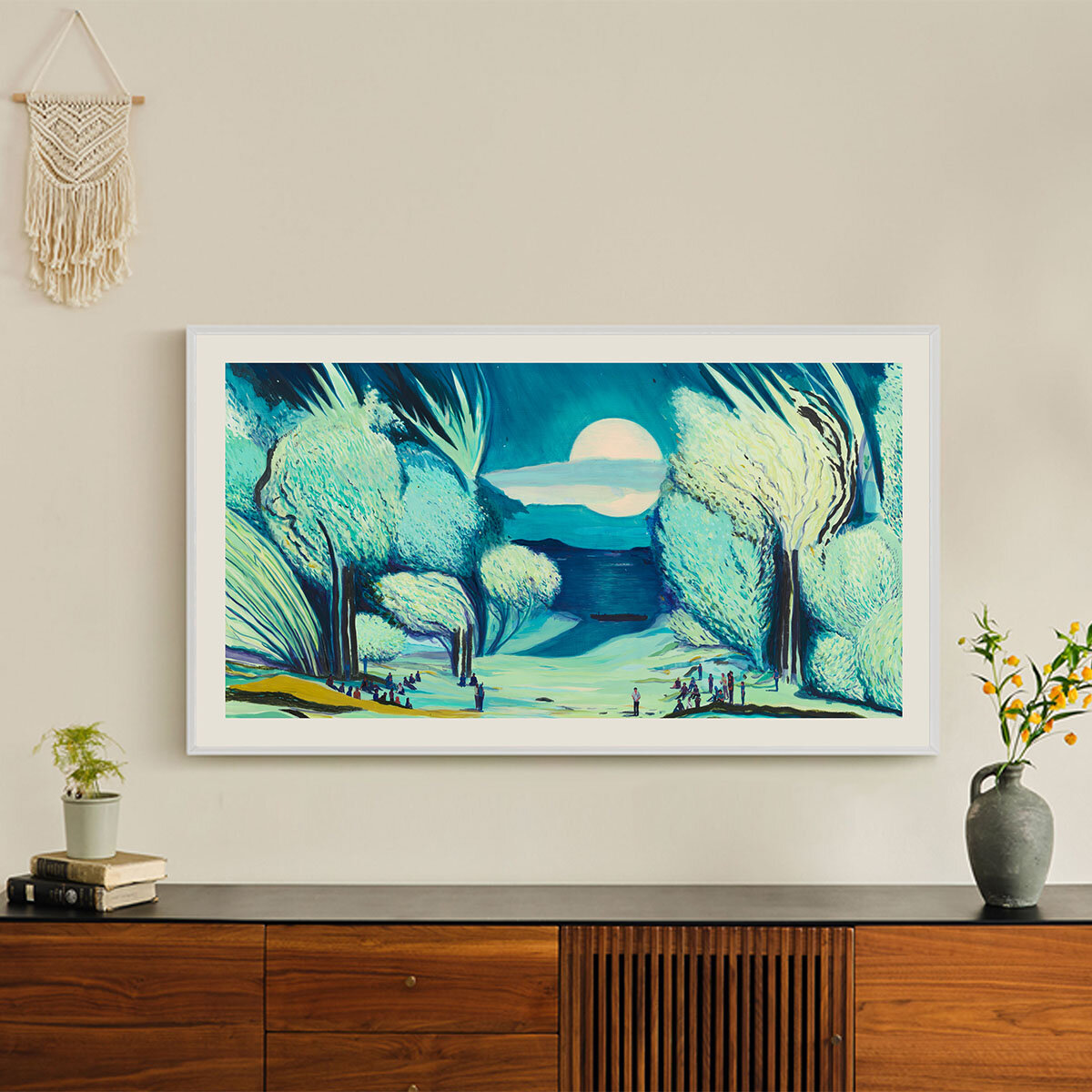 Samsung 43 Inch The Frame QLED 4K Smart TV QA43LS03FAWXXY [2025] hero image