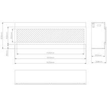 Remii 65 Inch Deep Indoor Built-in Electric Fireplaces with Black Steel Surround 102765-DE hero image