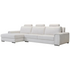 Kalona Ahlbeck Shell Three Seater Right Facing Chaise Sofa 6765-RAF-TX2221 image NaN