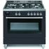 Fratelli 90cm Milano Dual Fuel Freestanding Oven/Stove Anthracite MI29650FEMANT image NaN