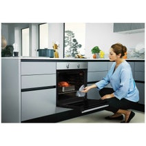 Chef 60cm Multi Function Fan Forced Electric Built-In Oven Stainless Steel CVE612SB hero image