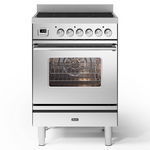 ILVE 60cm Professional Plus Induction Freestanding Oven Stainless Steel PI064WE3SS hero image
