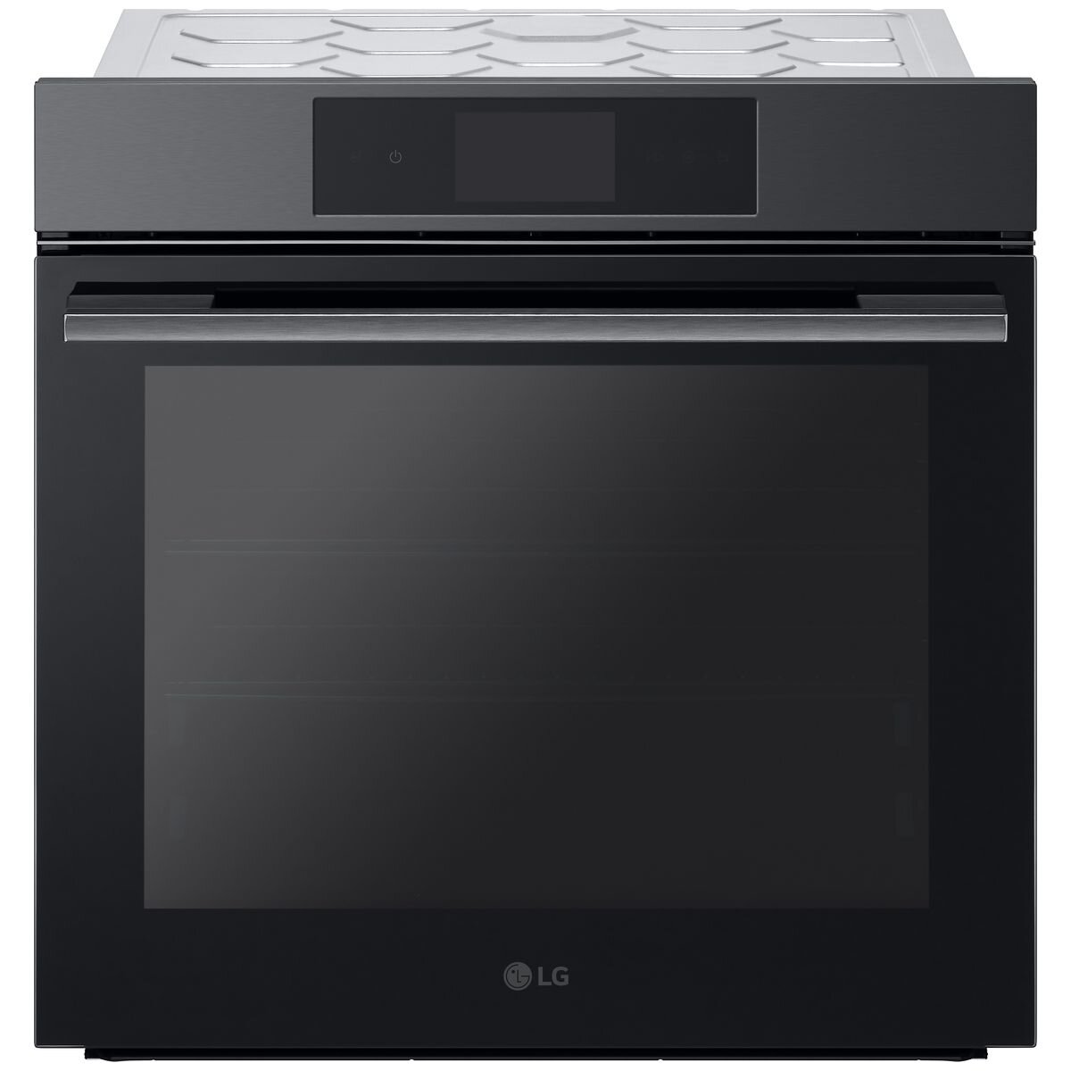 LG Series 9- 60cm Full Steam Pyrolytic Oven with InstaView-Matte Black BO609T2MB4 hero image