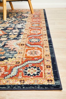 Rug Culture Legacy Medium Multi-coloured Rug 230X160CM - LEG-860-NAVY-230X160 hero image