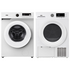 Mykin 8kg Front Load Washer & 10kg Heat Pump Dryer White Package (Not Stackable) MFLW800WMHPD1000W image NaN