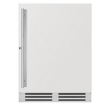 Artusi 127L Dual Zone Outdoor Beverage Chiller with Wooden Shelves AOFDZ127X hero image