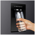 Hisense 500L PureFlat Bottom Mount Refrigerator with Non-plumbed Water Dispenser Dark Stainless Steel HRBM500TBW image NaN