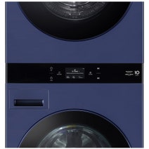 LG AI WashTower 19kg/10kg All-In-One Stacked Washer Dryer Navy Blue WWT-1910BLU hero image