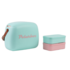 Polarbox Pop 6L Cooler Bag with 2 Lunch Box Containers Cyan/Pink PLBC6CP image NaN